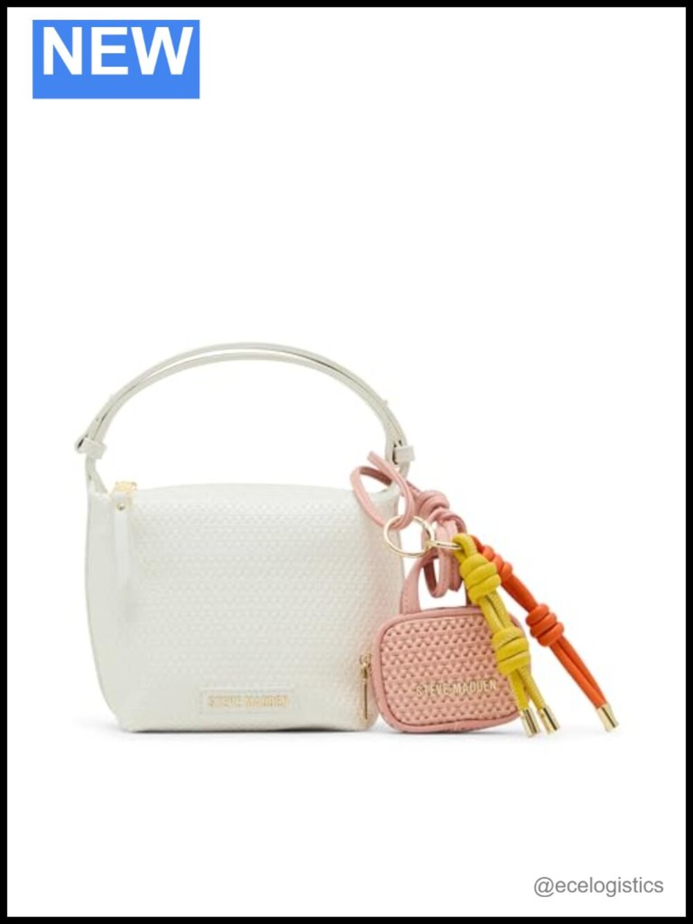 Mini Crossbody Bag with Adjustable Strap and Removable Pouch